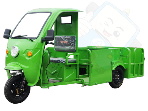 电动三轮挡板四桶车（LH-D004）
