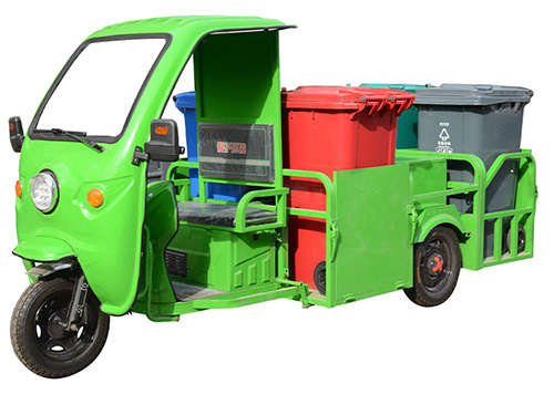 电动三轮挡板四桶车（LH-D004）